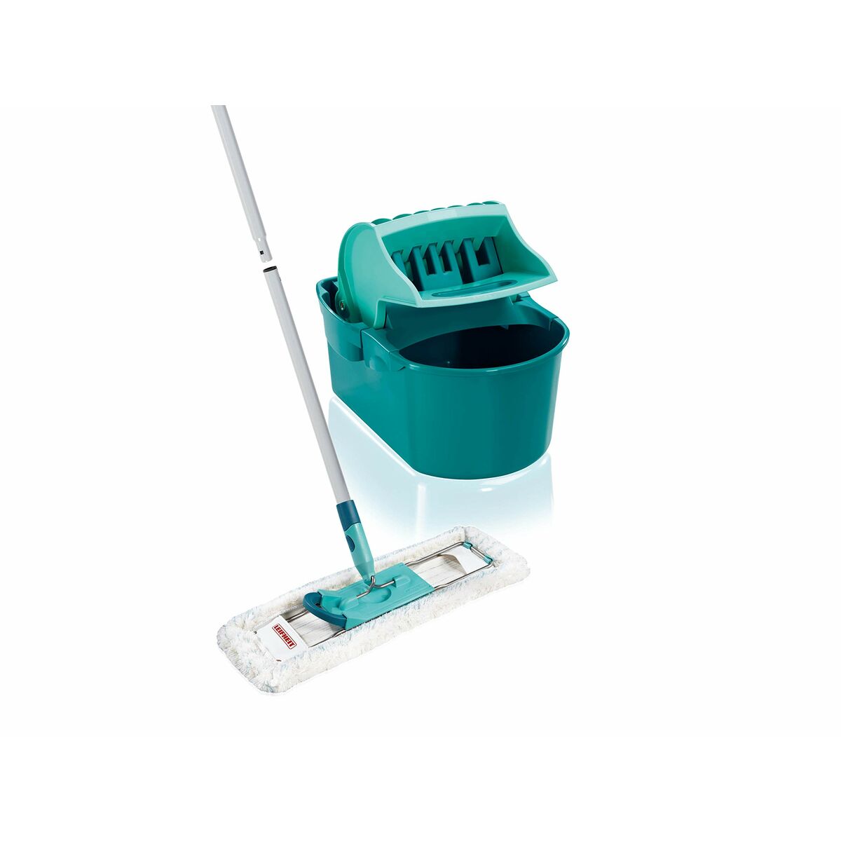 Mop With Bucket Leifheit Azzurro Plastica Composto 8 L