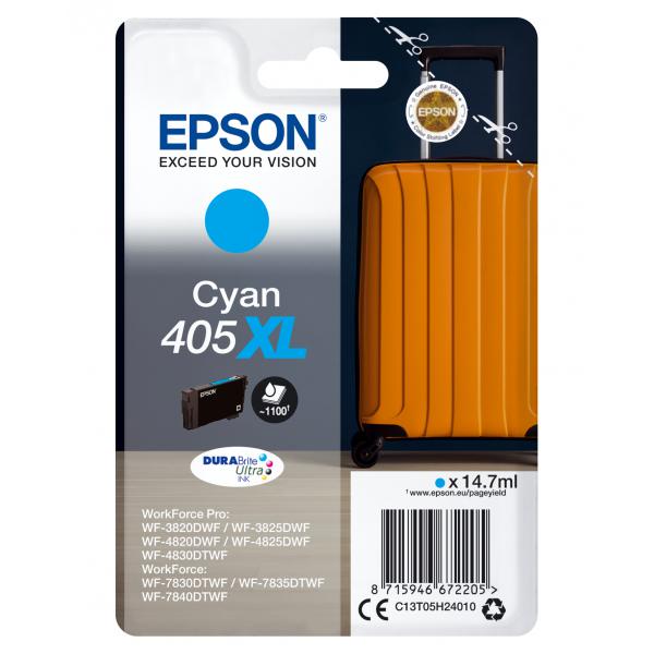 Epson 405xl - 14,7 Ml - Xl - Ciano - Originale