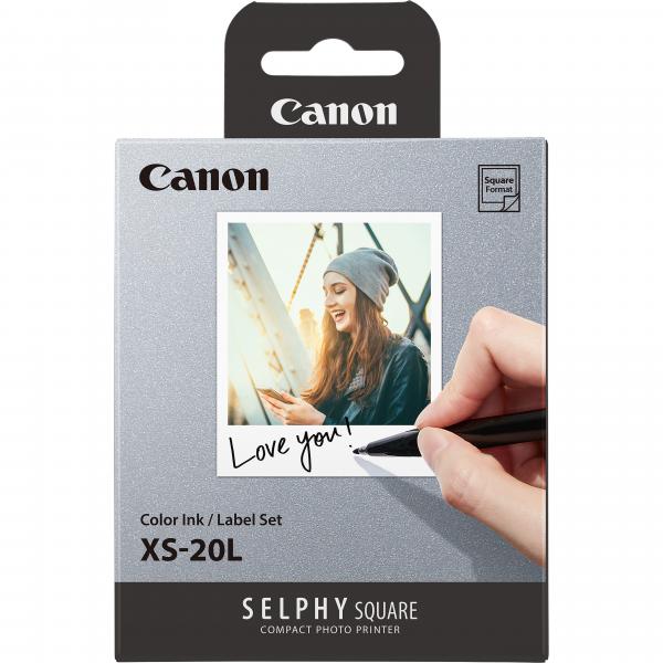 Canon XS-20l - Farbe (cyan, Magenta, Gelb) - FarbbandkassetteN- Und PapieR-Kit