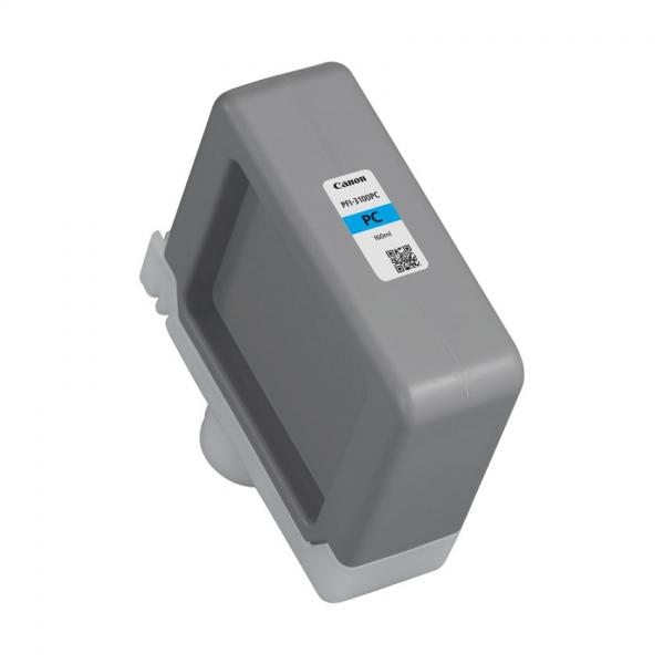 Canon PfI-3100 Pc - 160 Ml - Ciano Fotografico - Originale