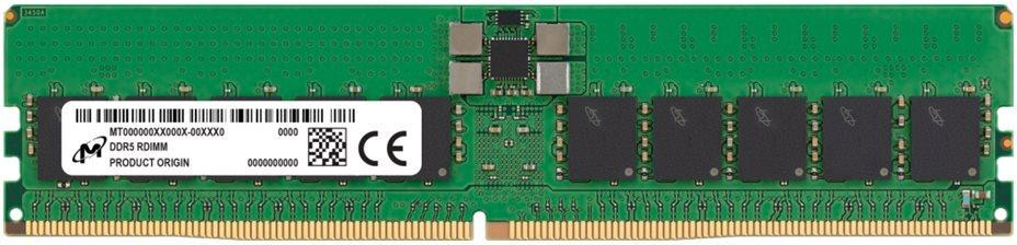 Micron Rdimm 32gb Ddr5 2rx8 6400mhz Pc5-51200 Ecc Registered Mtc20f2085s1rc64bd2r (mtc20f2085s1rc64bd2r)