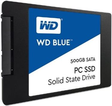 Wd Blue Pc Ssd Wds500g1b0a - Ssd - 500gb - Intern - 2.5" (6,4 Cm) - Sata 6gb/s (wds500g1b0a)