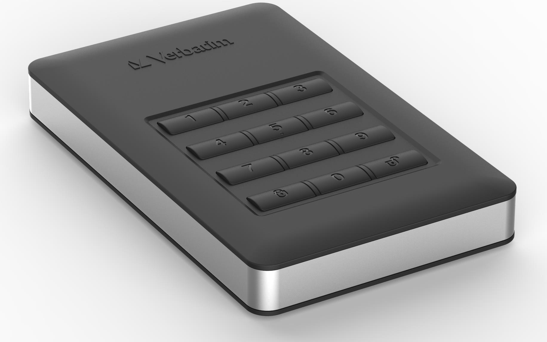 Verbatim Store 'n' Go Portable - Ssd - Verschlüsselt - 256 Gb - Extern (tragbar) - Usb 3.1 Gen 1 (usB-C Steckverbinder) - 256-BiT-Aes