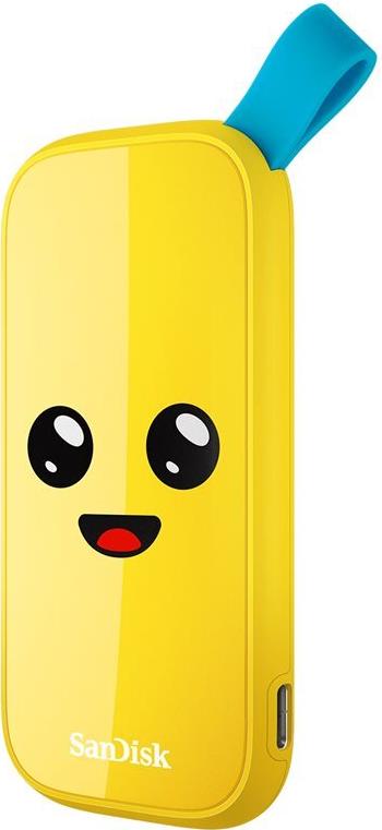 Sandisk Fortnite - Peely Edition - Ssd - 2tb - Extern (tragbar) - Usb 3,2 Gen 2 (sdssde30-2t00-G25f)