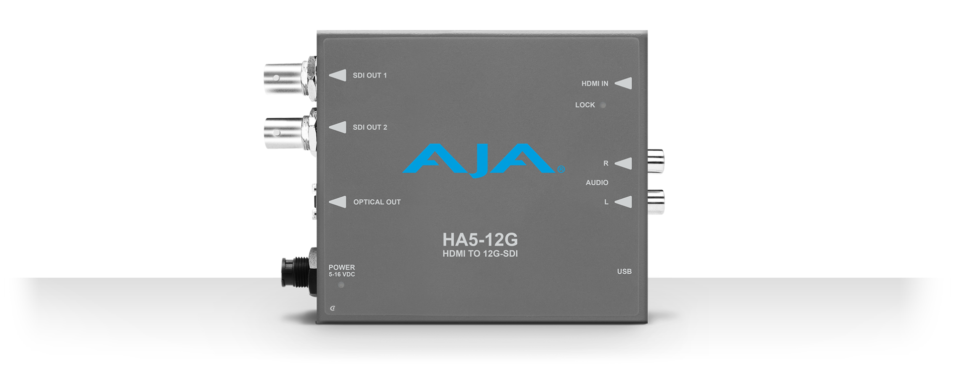 Aja Ha5-12g VideosignaL-Konverter Aktiver Videokonverter 4096 X 2160 - - (ha5-12g)