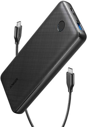 Anker Powercore Iii Sense 20000 - Powerbank - 20000 Mah - 20 Watt - 3 A - Iq, Iq 3.0, Pd - 3 Ausgabeanschlussstellen (usb, 24 Pin UsB-C) - Schwarz (a