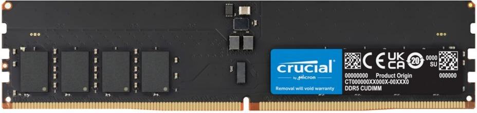 Crucial - Ddr5 - Modul - 32 Gb - Dimm 288-Pin - 3200 Mhz / Pc5-51200 - Cudimm (ct32g64c52cu5)