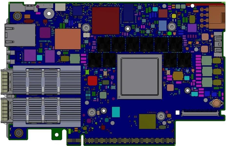 Nvidia BluefielD-3 E-Series B3220sh - Netzwerkadapter (900-9d3c6-00cV-Da0)