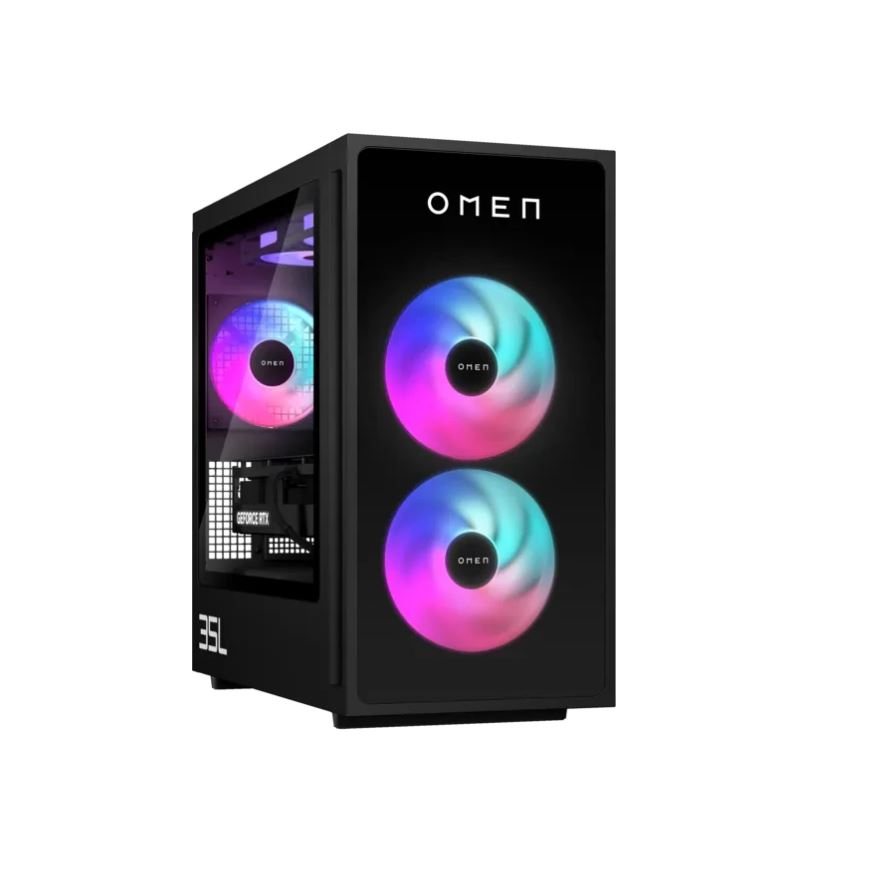 Hp Omen 35l Gt16-1470ng Gaming Pc – Ryzen 7 9800x3d, 32gb Ram, 1tb Ssd, Rtx 5070 (ch8x3ea#abd)