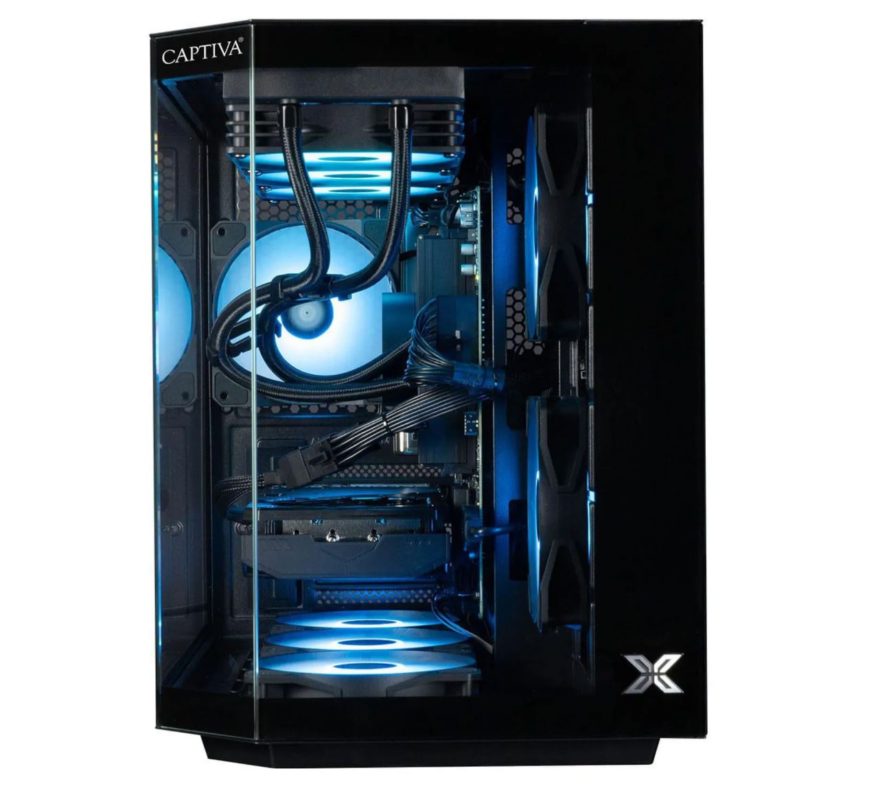 Captiva Highend Gaming I90-153 Pc (i7-14700kf, Rtx 5070 12gb, 32gb Ram, 1tb Ssd, Win 11) (98412)