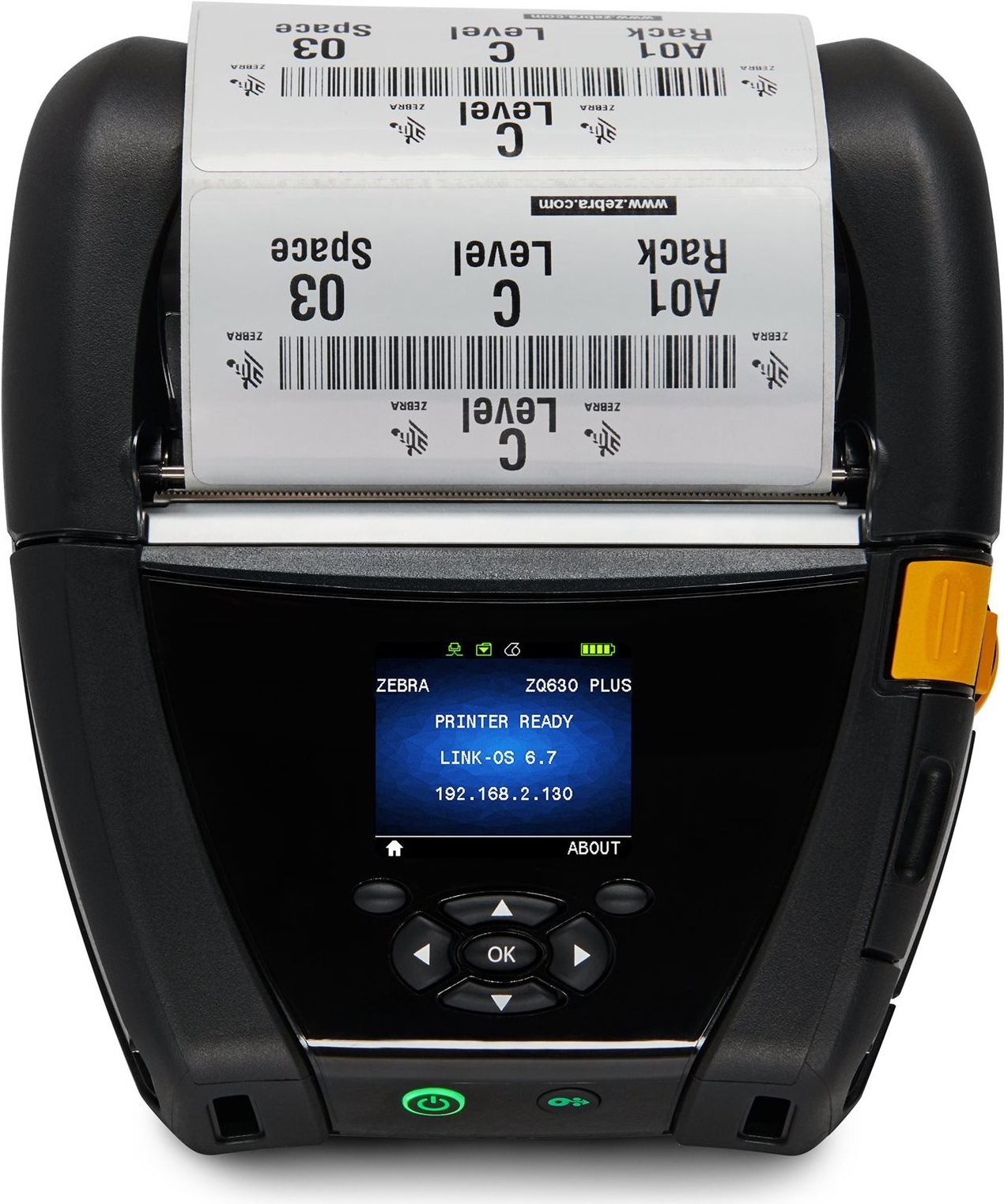 Zebra Dt Printer Zq630 Plus Rfid En WI-Fi 6 Dualradio 802.11ax Bt5.x (zq63-Ruxae14-00)