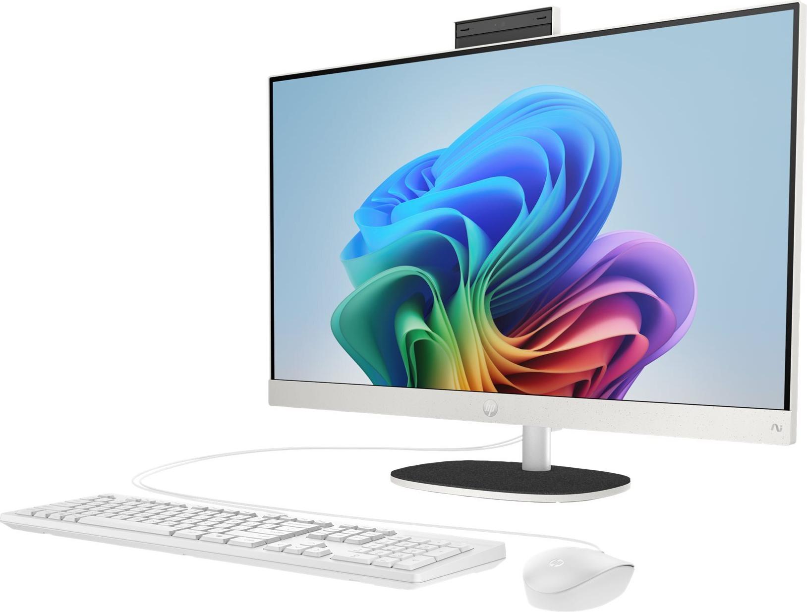 Hp AlL-IN-One Pc (komplettlösung) 27-Ct2073ng Amd Ryzen Ai 7-350 512gbssd 16gb Weiß (27-Ct2073ng)
