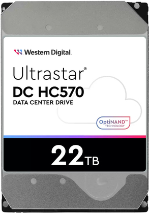 Western Digital Ultrastar Dh Hc570 3.5"  22000 Gb Sas (0f48052)
