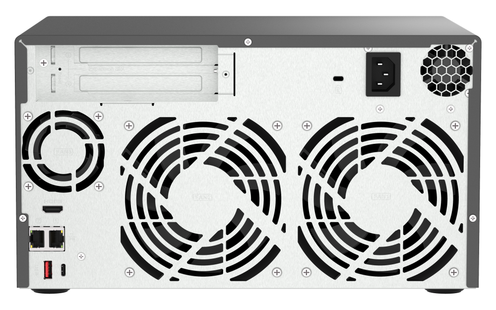 Qnap TvS-H874 Nas Tower Eingebauter EtherneT-Anschluss Schwarz (tvS-H874-I7-32g)