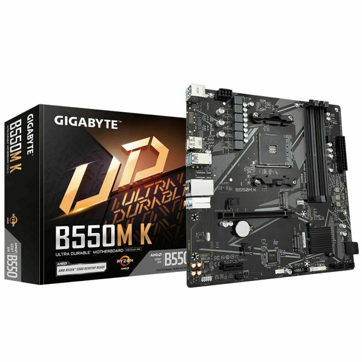 Scheda Madre Gigabyte Amd B550 Amd Amd Am4