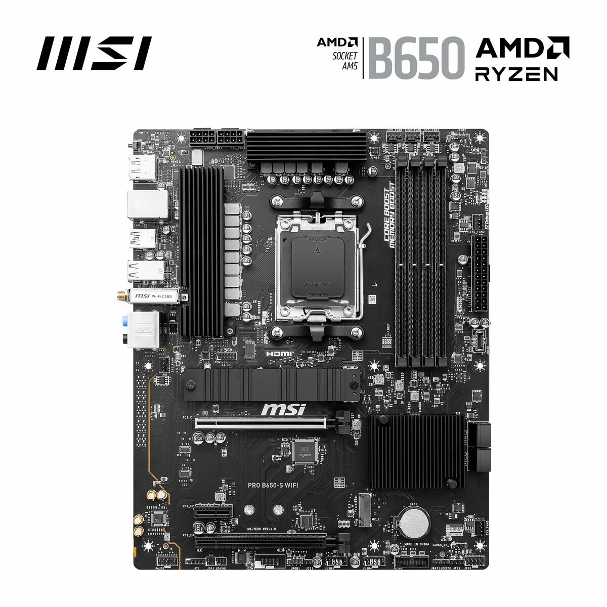 Scheda Madre Msi Amd Am5 Amd Amd B650