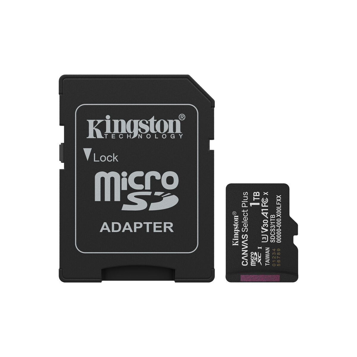 Scheda Di Memoria Micro Sd Con Adattatore Kingston Sdcs3 1 tb