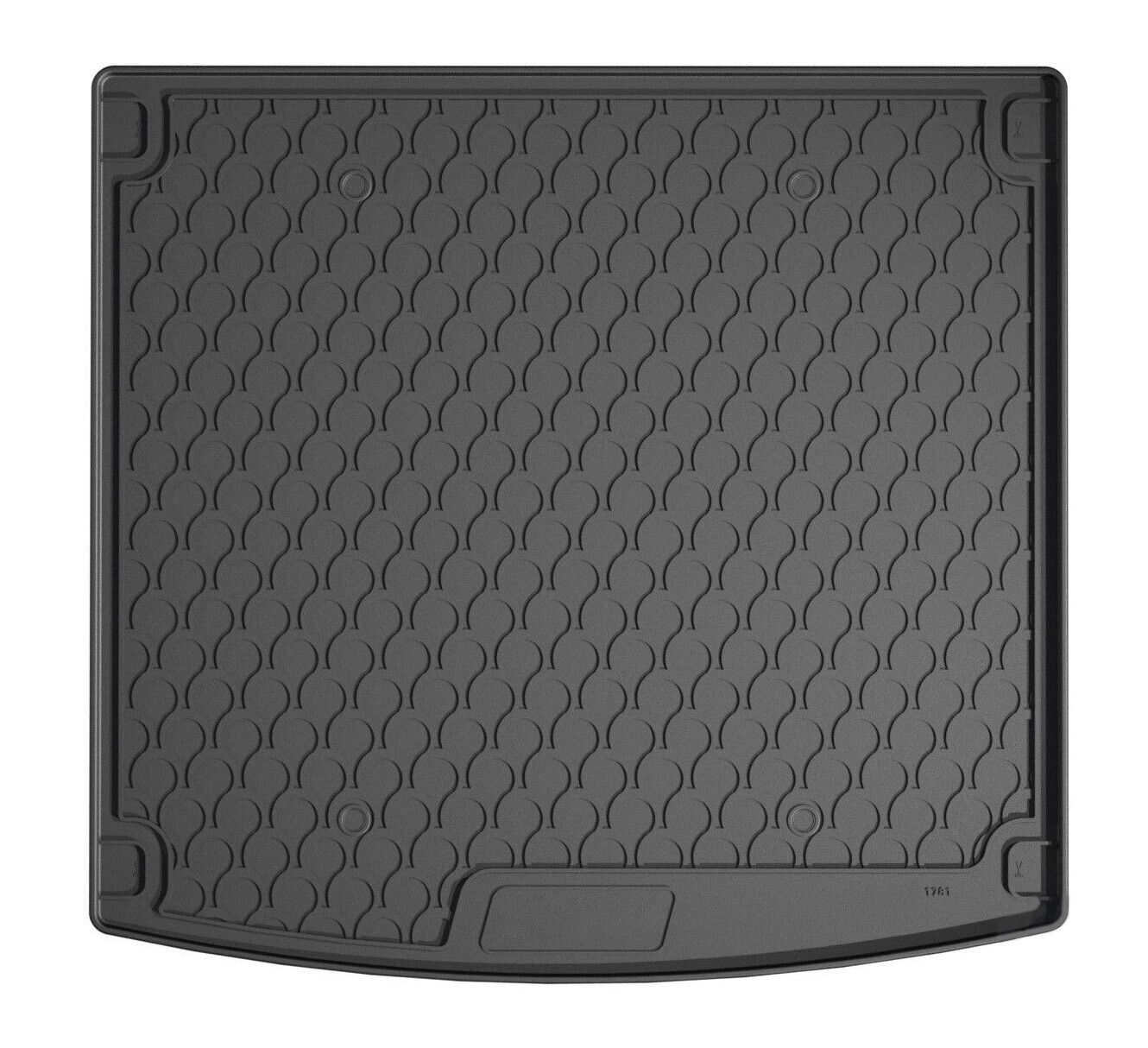 Vasca Baule Su Misura In Gomma Sintetica - Compatibile Per  Porsche Cayenne (01/18>03/23)