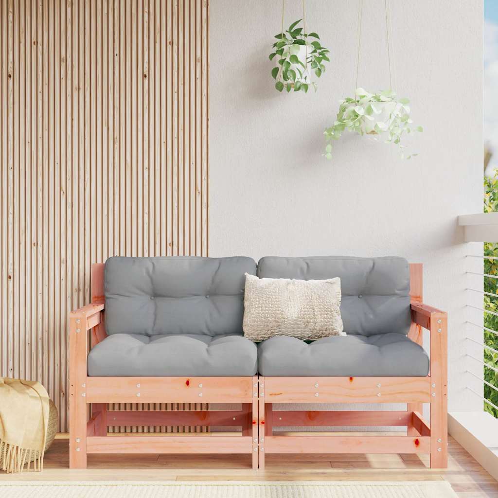 Divani Da Giardino Angolari 2 Pz In Legno Massello Di Douglas