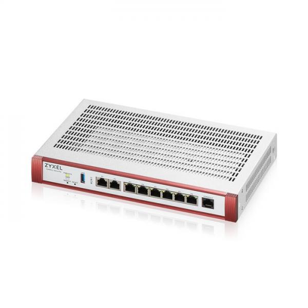 Zyxel Firewall Cons. 50 Utenti, Banda Fino A 5gb, 2p2,5gb+6pgb Lan/wan, Desktop/rack, 1y Sec.pk