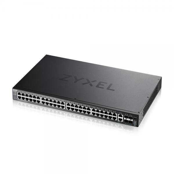 Zyxel Switch Managed Layer 3 Lite, 48x Gb, 2x 10g, 4 Sfp+, Rack, Nflex