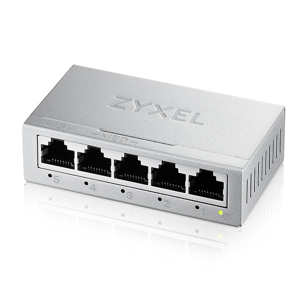 Zyxel GS-105bv5-Eu0101f Switch Di Rete Non Gestito L2 Gigabit Ethernet (10/100/1000)
