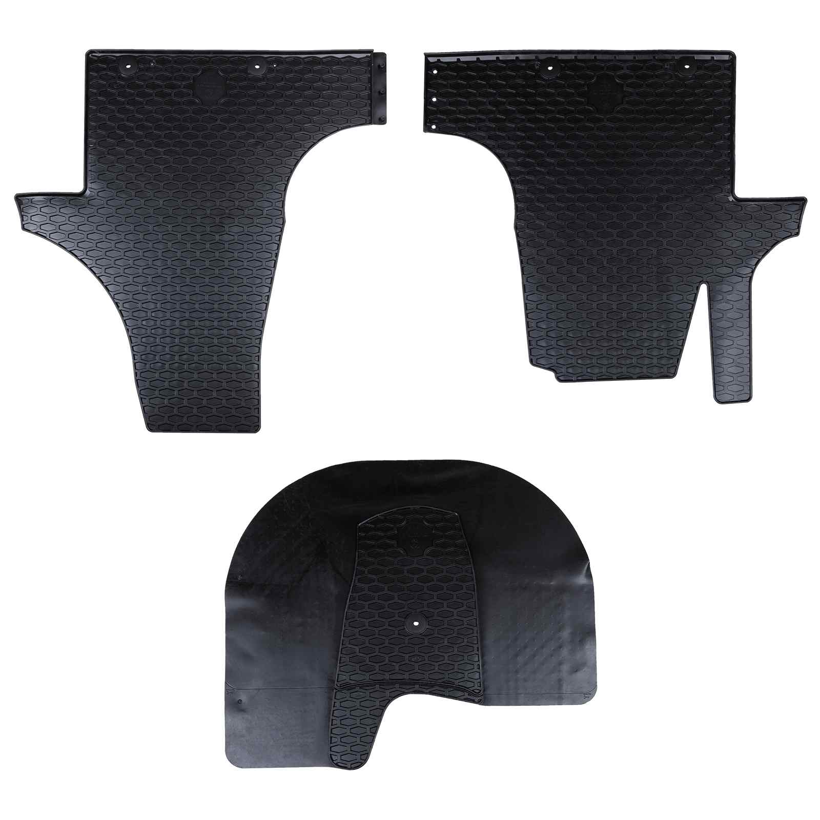 Tappetino Per Auto 3 Pcs Nero Vw T5 , T6 , Per Multivan Tpe