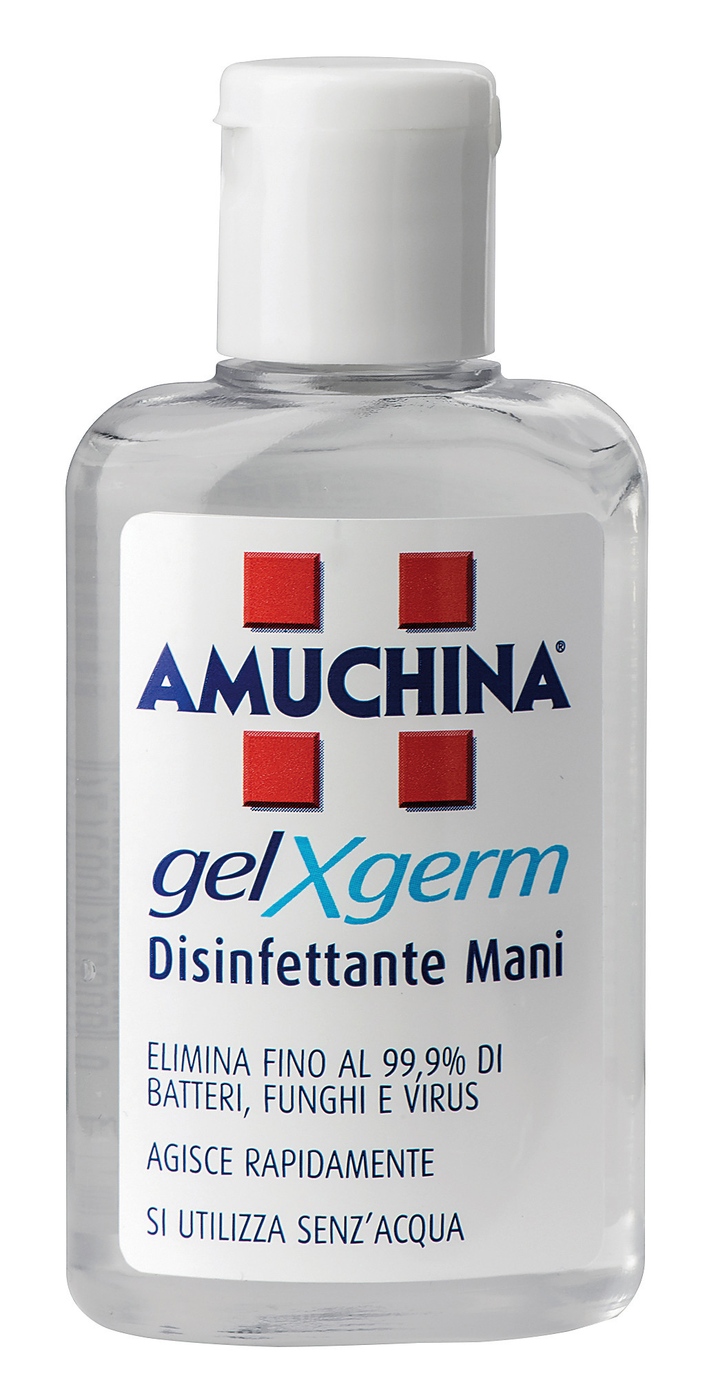 Amuchina Gel X-Germ, Disinfettante Mani Tascabile - 80 ml