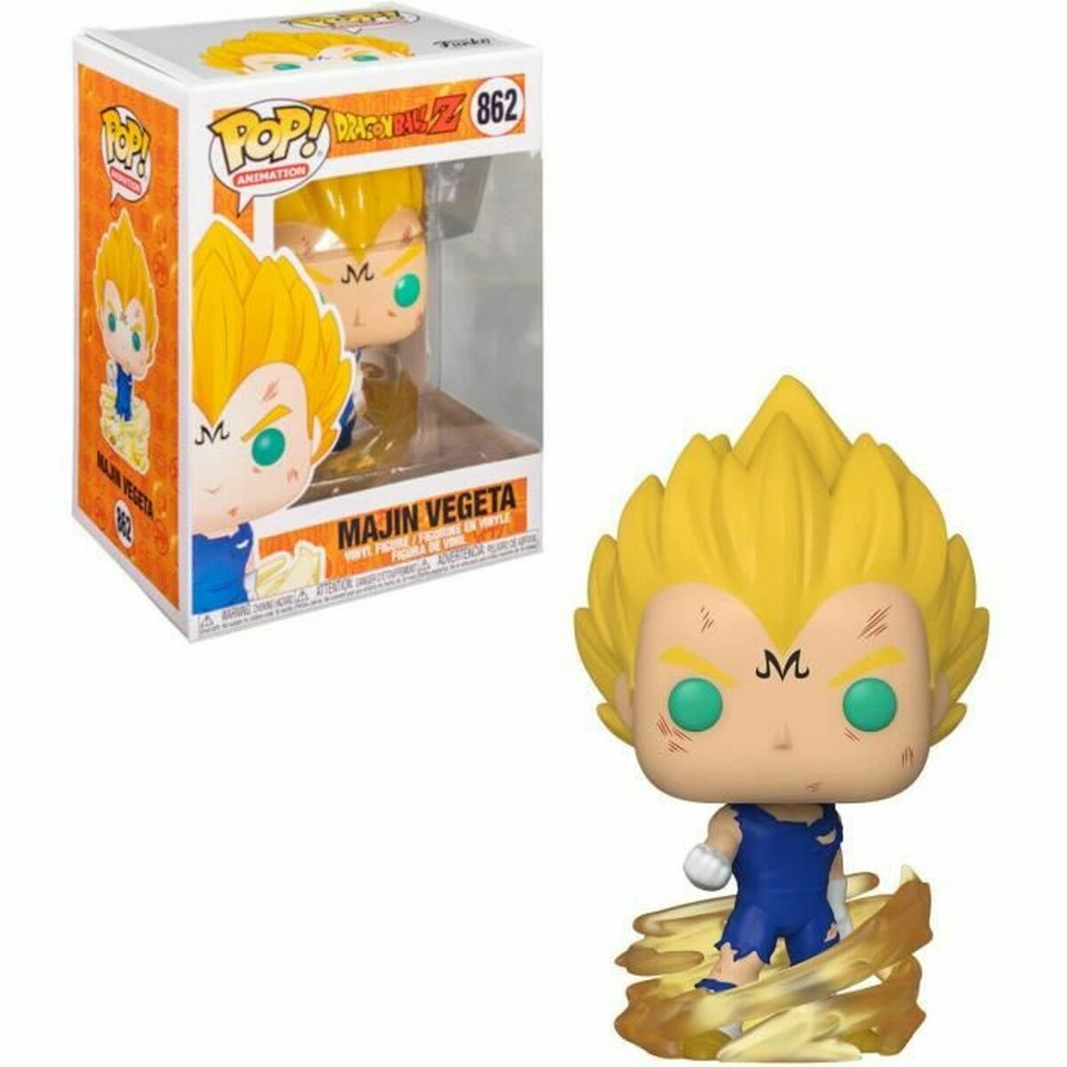 Personaggio D'azione Majin Vegeta Funko Pop! Dbz S8 (1 Unità)