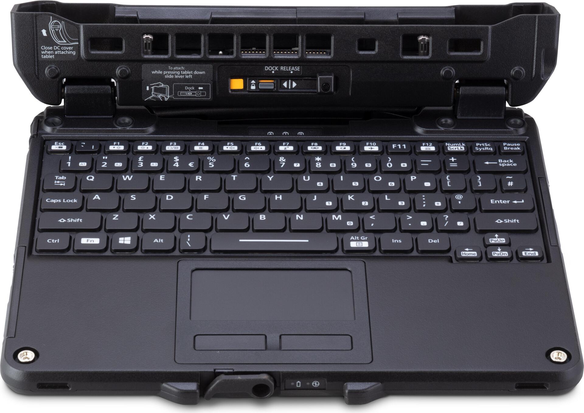 Panasonic Accessory, Keyboard, Us Tastatur, Layout: Us, Schnittstellen: 1x UsB-A 3.0, 1x UsB-C, Schutzklasse: Ip65, Passend Für: Toughbook G2 (fZ-Vek