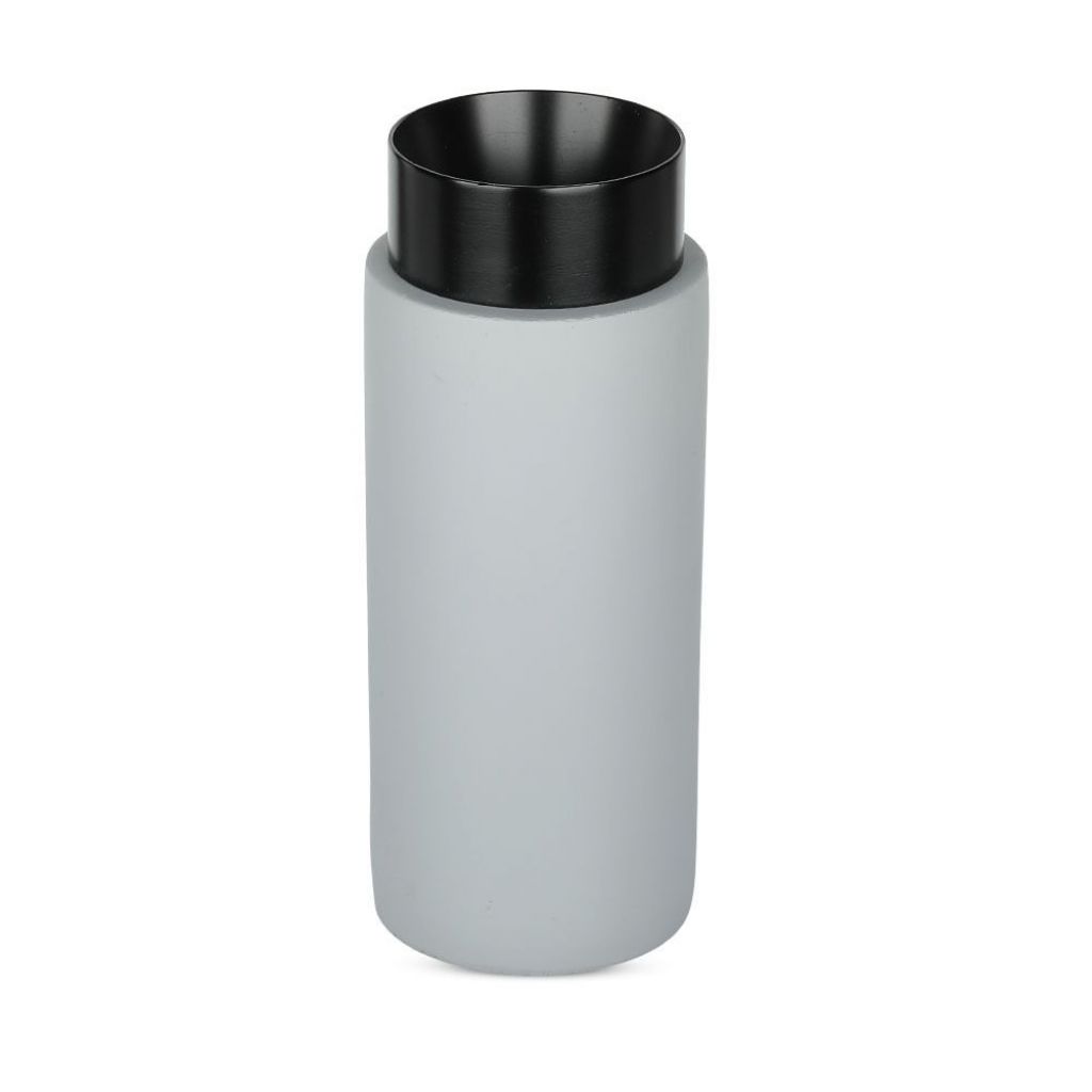 Gu10 Fitting Gypsum Metal With Gun Black Bottom