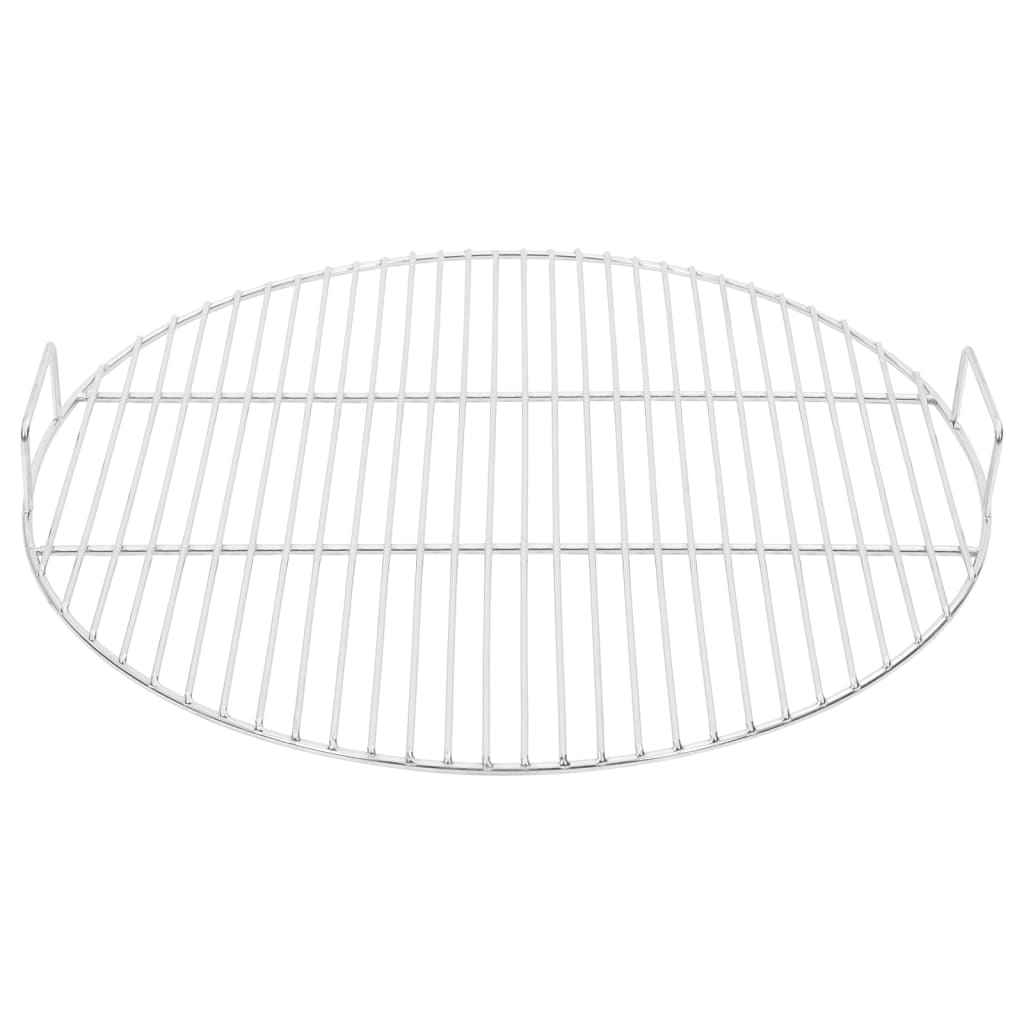 Griglia Con Maniglie Rotonda Ø54 Cm In Acciaio Inox 304