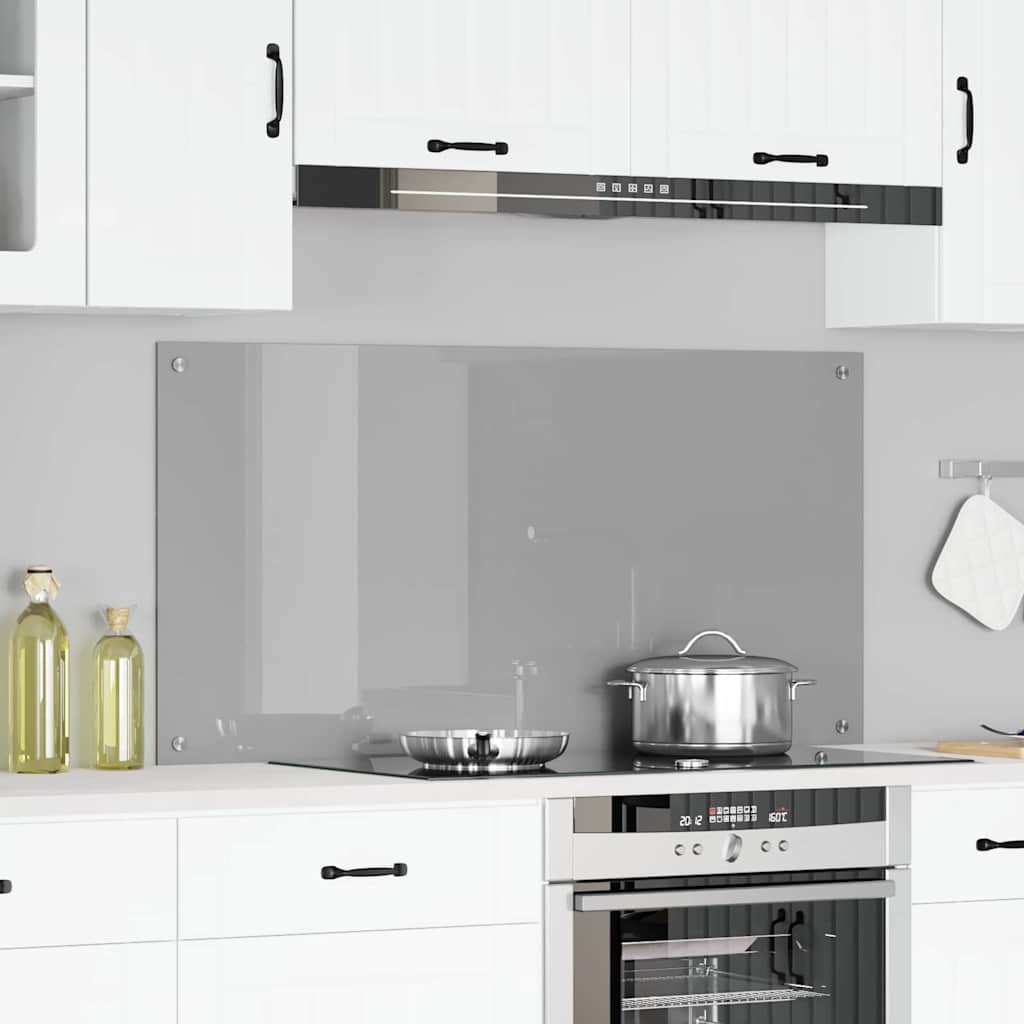 Rivestimento Da Cucina Grigio Chiaro 120 X 60 cm