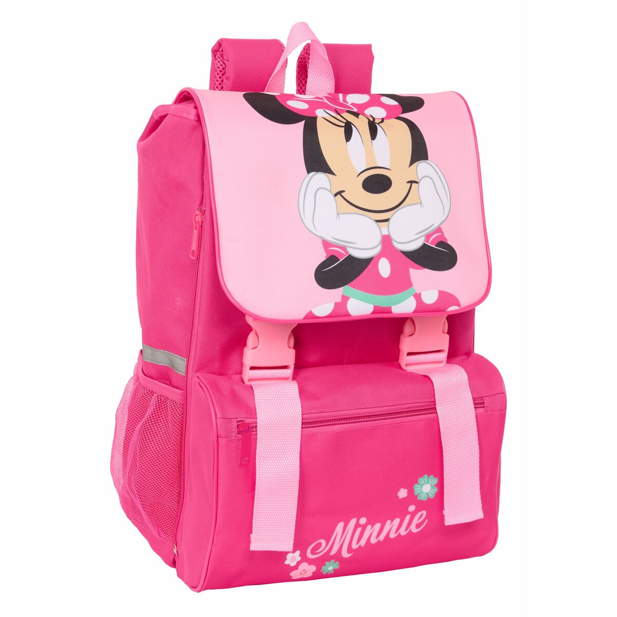 Zaino Scuola Minnie Mouse Rosa 18,5 X 41 X 15 cm - Image 5