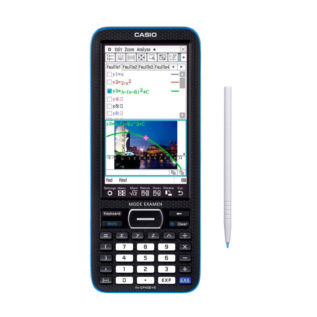 Calcolatrice Casio FX-Cp400-LA-Eh Nero 28,3 X 18,3 X 5,4 cm
