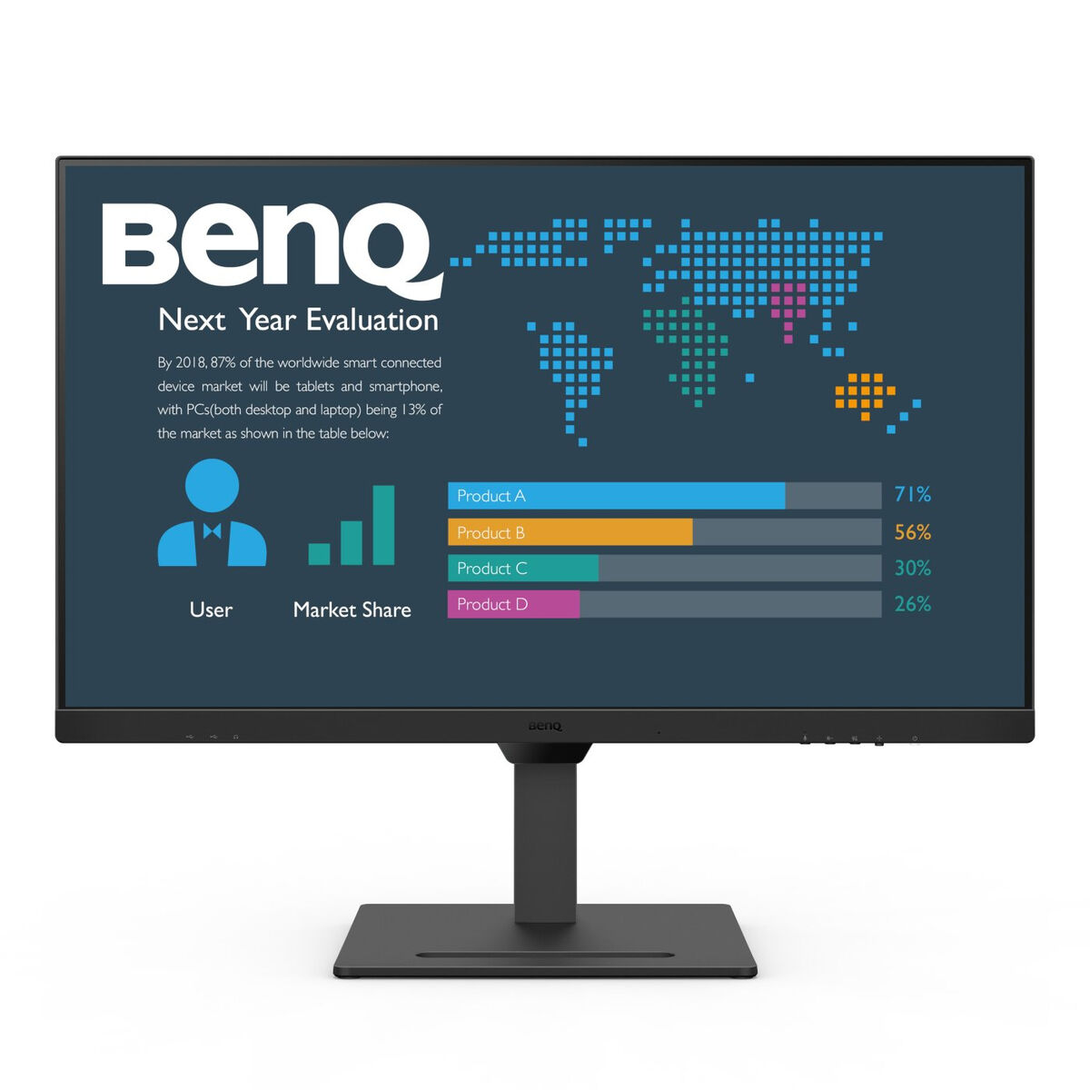 Monitor Benq Bl2490 31,5" 23,8" Full Hd Quad hd