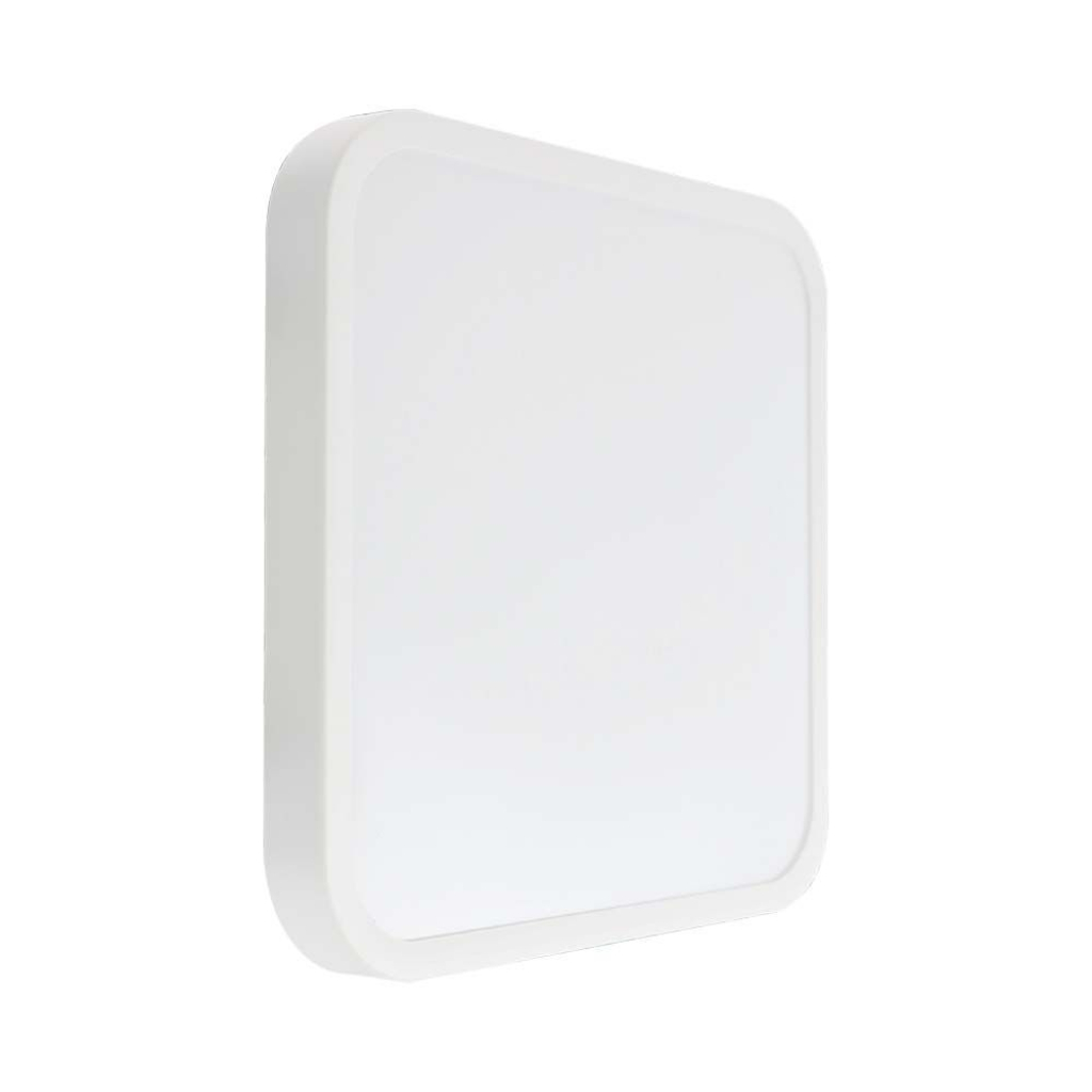 48w Led Dome Light Square White Frame 6400k Ip44