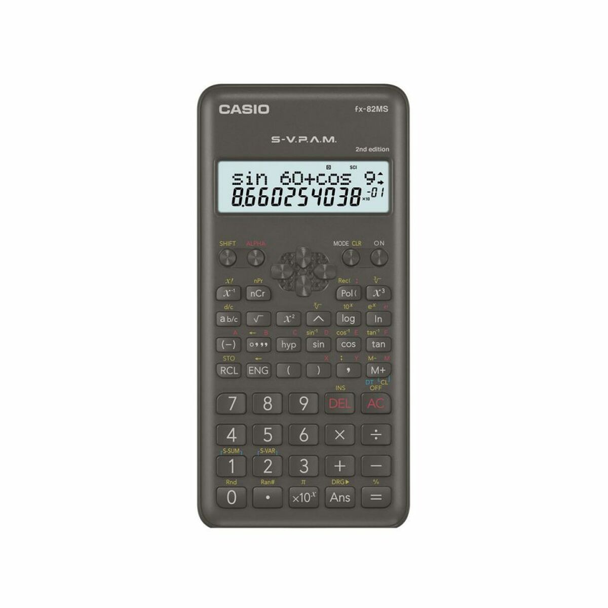 Calcolatrice Casio FX-82mS-2 Nero