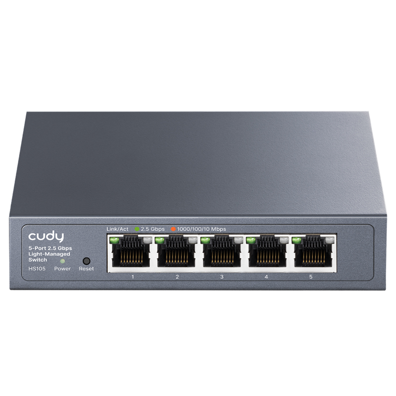 Cudy Hs105 - Switch 5-Port 2.5g Metal