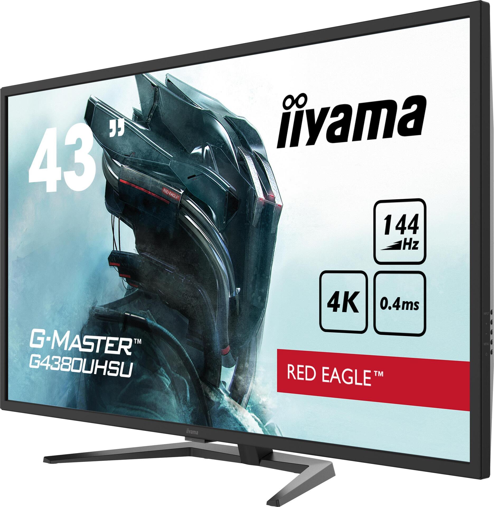 Iiyama G-Master G4380uhsU-B1 Computerbildschirm 108 Cm (42.5" ) 3840 X 2160 Pixel 4k Ultra Hd Led Schwarz (g4380uhsU-B1)