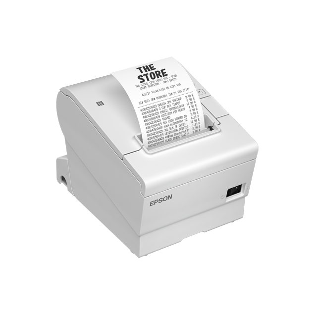 Epson Tm T88vii (111) - Belegdrucker - Thermozeile - Rolle (7,95 Cm) - 180 X 180 Dpi - Bis Zu 500 Mm/sek. - Usb 2.0, Lan, Seriell, Usb 2.0-Host - Cut