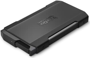 Sandisk Professional PrO-Blade Transport Enclosure Incl. 4tb Nvme Ssd 20gbit/s Usb 3.2 Gen 2x2 (sdpm2nB-004T-Gband)