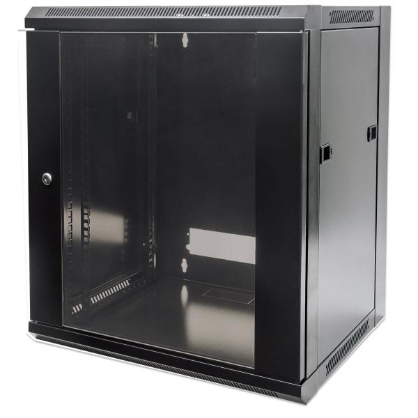 Intellinet 711883 Rack 12u Da Parete Nero (network Cabinet Wall Mount 12U- - [standard] 600mm Black Flatpack)