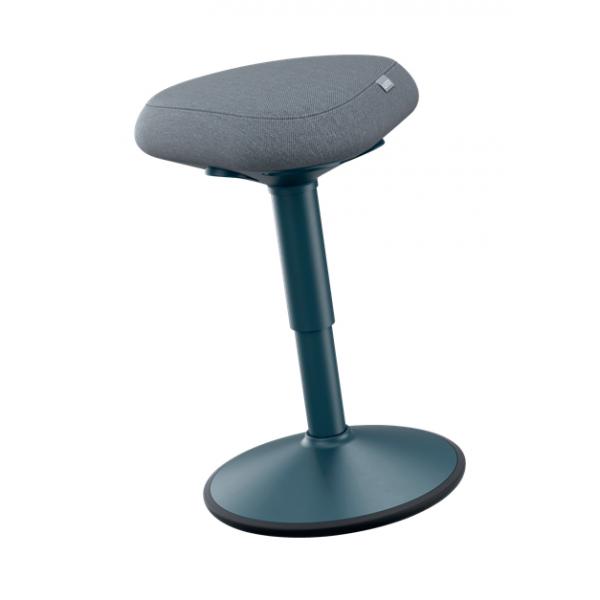Leitz 65440089 Sedia Da Ufficio E Computer Seduta Imbottita (leitz Ergo Active Sitting Stool With Comfort Seat Dark Grey)