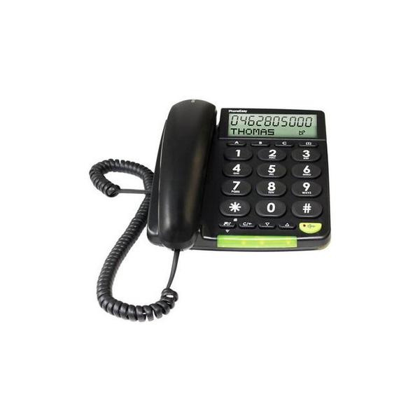 Doro 312cs Identificatore Di Chiamata Nero (doro Phoneeasy 312cs - Telefon Med Led)