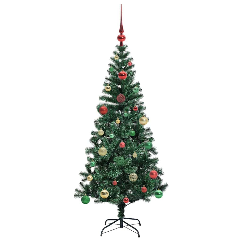 Albero Di Natale Artificiale Con Luci Integrate Verde 150 cm - Image 6