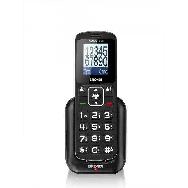 Brondi Cellulare Amico Home Nero
