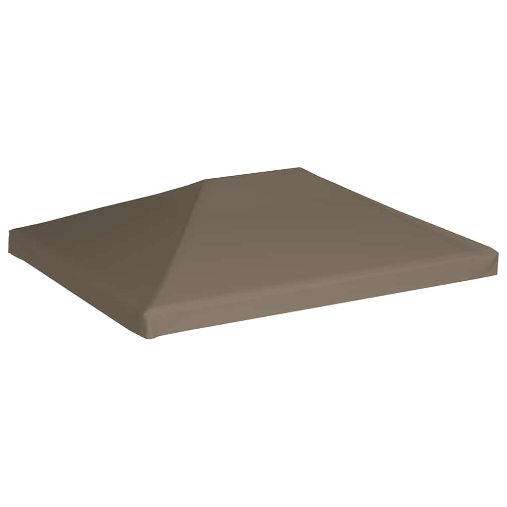 Copertura Superiore Per Gazebo 310 G/m² 3x4m Grigio Talpa