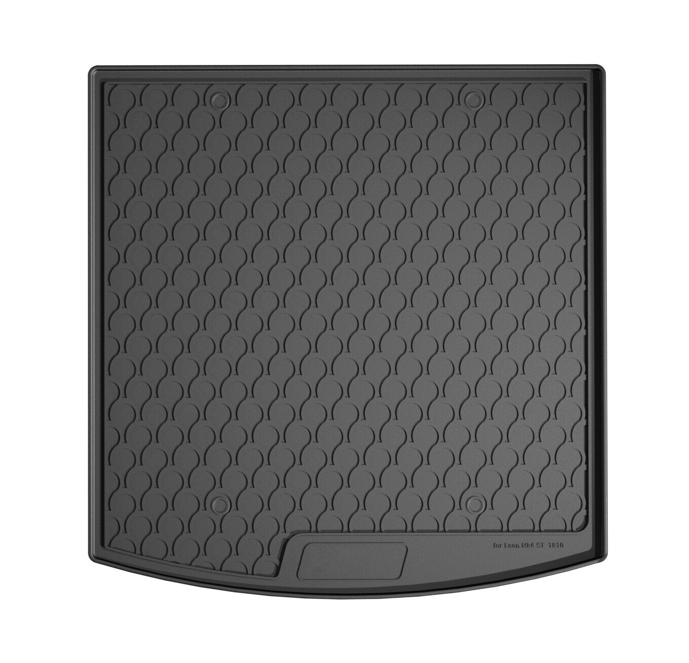 Vasca Baule Su Misura In Gomma Sintetica - Compatibile Per  Seat Leon Sportstourer (06/20>) Baule Alto