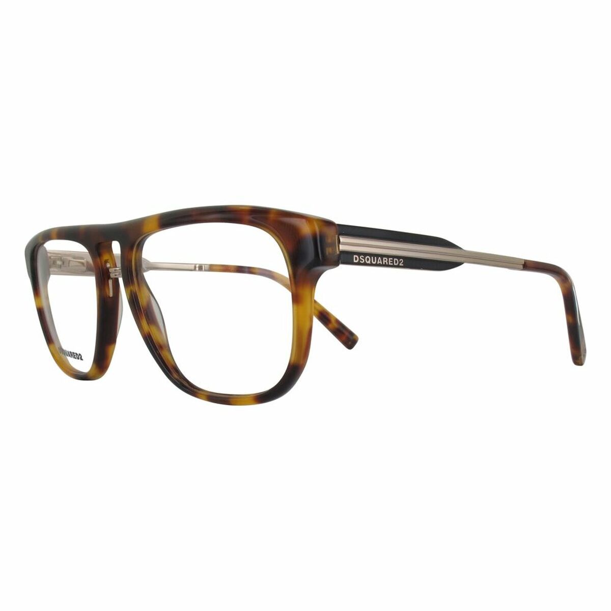 Montatura Per Occhiali Uomo Dsquared2 Dq5257-052-53 Dorato Ø 53 mm